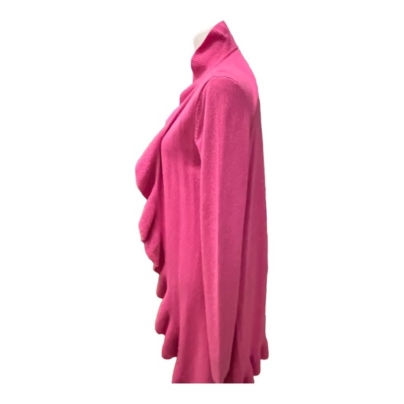 Lilly Pulitzer 100% cashmere ruffle cardigan. Size XS. Never worn - Picture 3 of 5
